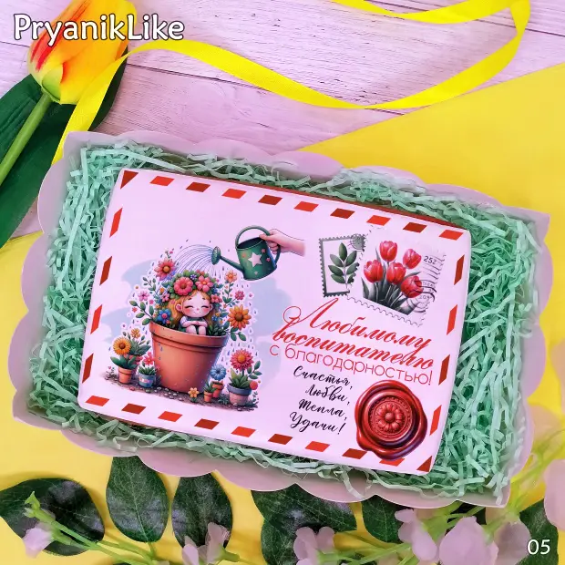 Пряник Письмо (10-15 см.)